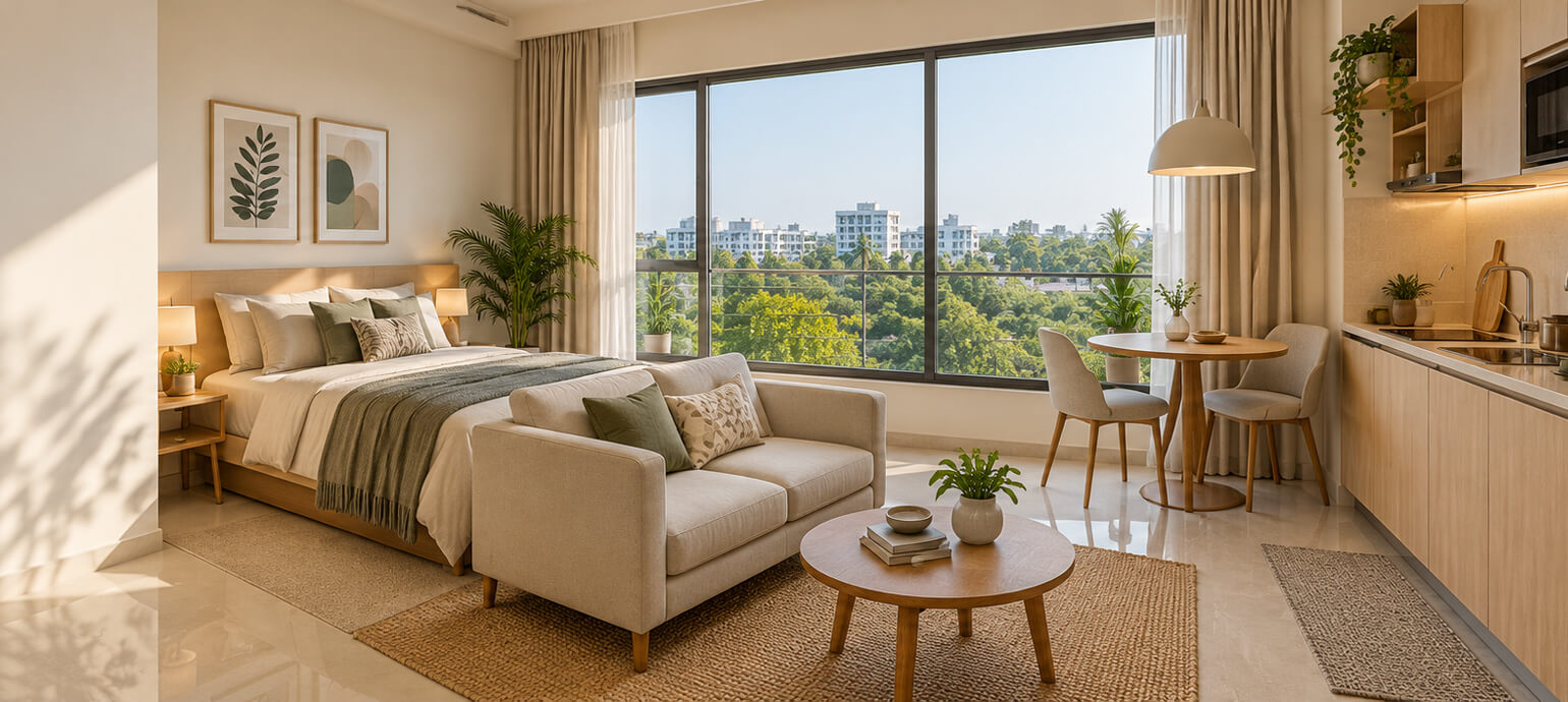 592 square feet Studio Apartment for sale in Ghaziabad — representative image 2