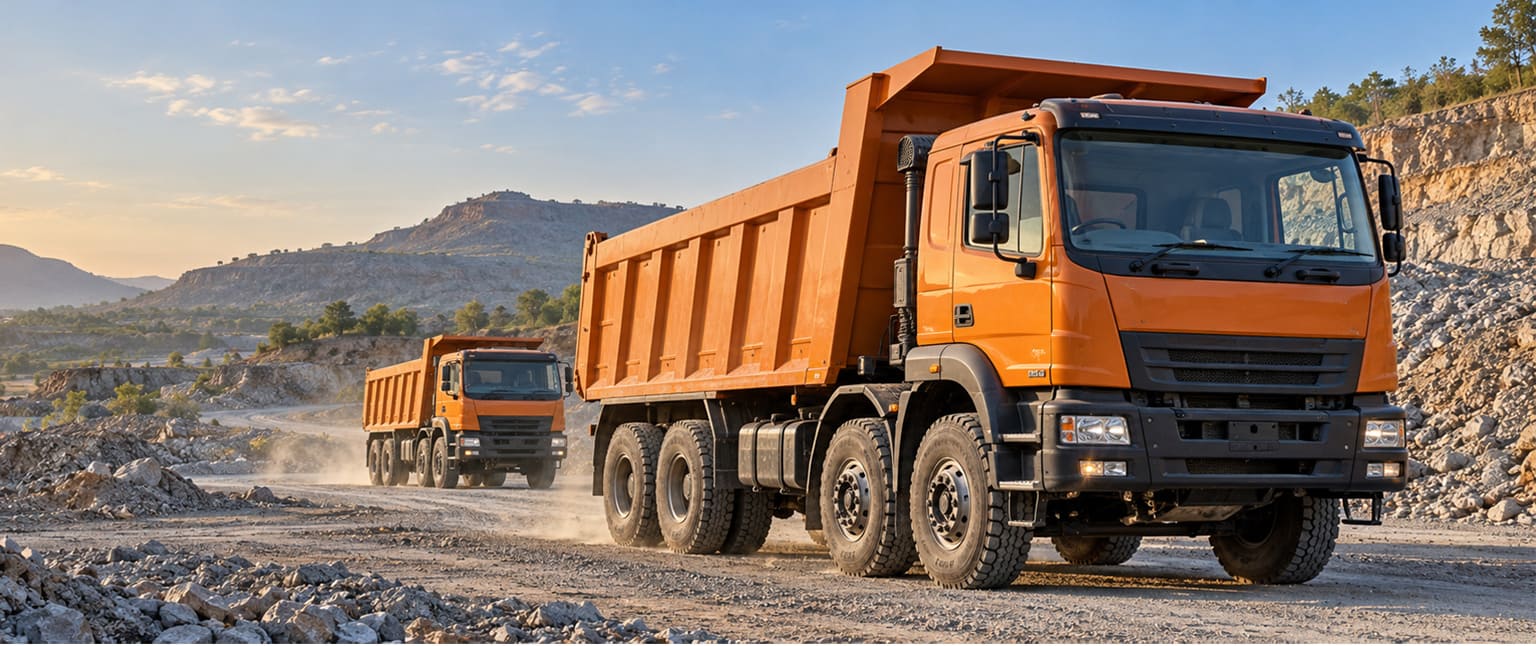 8 Ashok Layland Box Tipper for Sale in Padma Stockyard, Jharsuguda, Orissa, Vedanta Jharsuguda